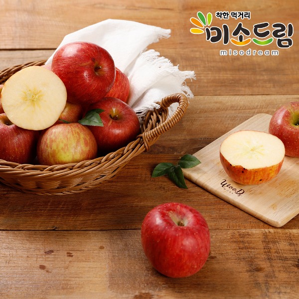 [회원전용] 안동 녹전 사과 가정용 흠집사과 5kg